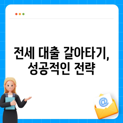 저금리 전세 대출 갈아타기 성공 전략| 이자 절감 팁 & 주의 사항 | 금리 비교, 대출 조건, 전세 대출 갈아타기