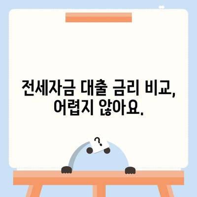 전세 대출 이자 부담 줄이는 최저 금리 비교 가이드 | 전세자금 대출, 금리 비교, 이자 계산, 대출 상담