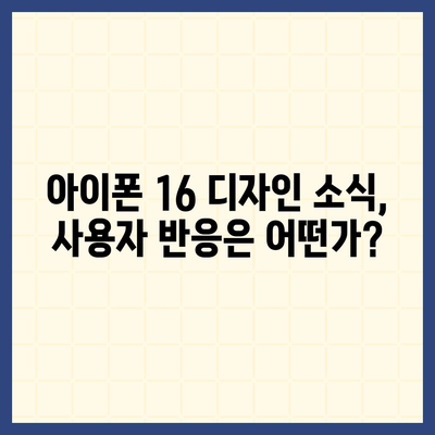 아이폰 16 디자인, 출시일, 색상, 사전 예약 안내