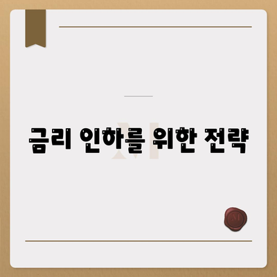 개인 신용대출 금리와 한도 비교 방법 | 맞춤 대출, 금융 비교, 최적화 전략