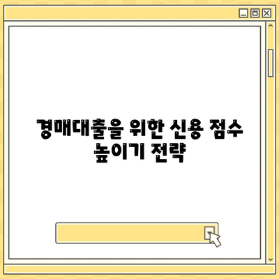 부동산 경매대출 남보다 잘 받는 꿀팁 7가지 | 부동산, 경매, 대출 전략