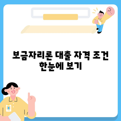 보금자리론 대출 자격, 나이, 금리, 한도, 소득 완벽 가이드 | 대출 자격, 보금자리론, 금리 및 한도 설명