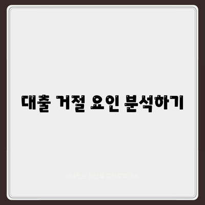 신용대출에 대해 알지 못하면 거절 가능성 대폭 상승! 효과적인 정보 습득 방법은? | 신용대출, 금융 정보, 대출 거절 원인