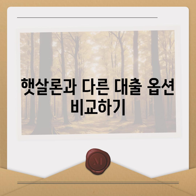 소액 생계비 대출 저신용자를 위한 대환 및 햇살론 활용 방법 | 저신용자, 대출 가이드, 금융 지원