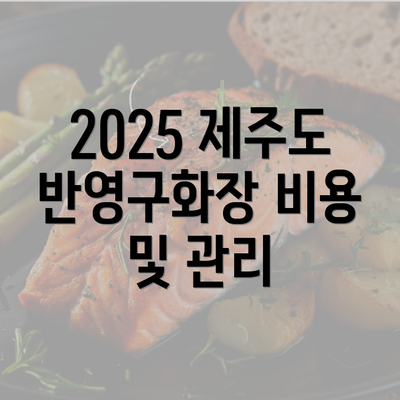 2025 제주도 반영구화장 비용 및 관리