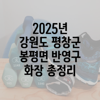 2025년 강원도 평창군 봉평면 반영구 화장 총정리