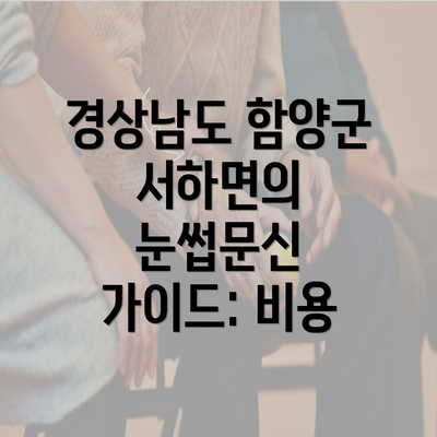 경상남도 함양군 서하면의 눈썹문신 가이드: 비용