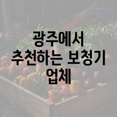 광주에서 추천하는 보청기 업체