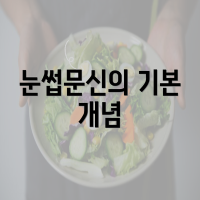 눈썹문신의 기본 개념