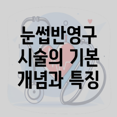 눈썹반영구 시술의 기본 개념과 특징