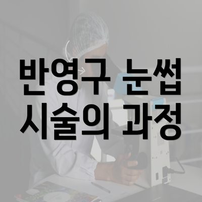 반영구 눈썹 시술의 과정