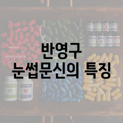 반영구 눈썹문신의 특징