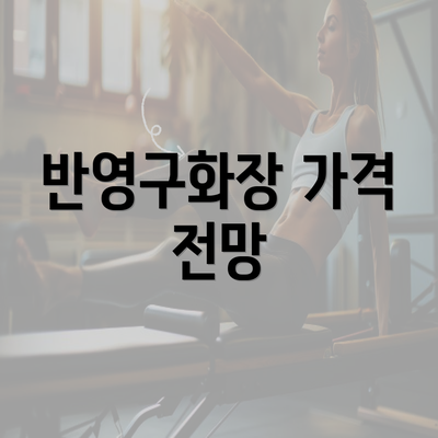 반영구화장 가격 전망