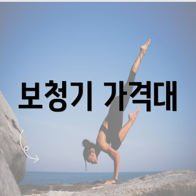 보청기 가격대