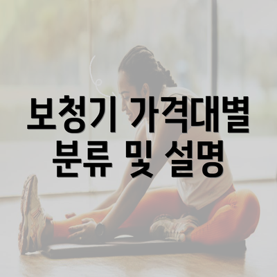 보청기 가격대별 분류 및 설명