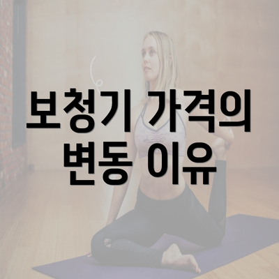 보청기 가격의 변동 이유