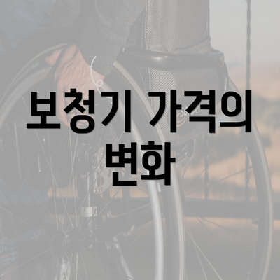 보청기 가격의 변화