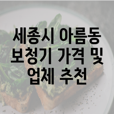 세종시 아름동 보청기 가격 및 업체 추천