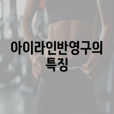 아이라인반영구의 특징