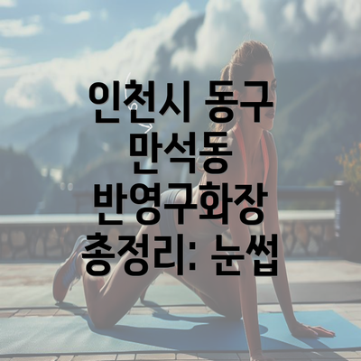 인천시 동구 만석동 반영구화장 총정리: 눈썹