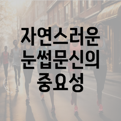 자연스러운 눈썹문신의 중요성