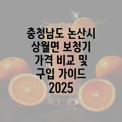 충청남도 논산시 상월면 보청기 가격 비교 및 구입 가이드 2025