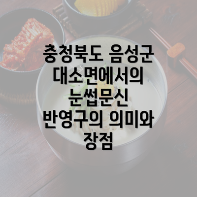 충청북도 음성군 대소면에서의 눈썹문신 반영구의 의미와 장점