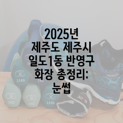 2025년 제주도 제주시 일도1동 반영구 화장 총정리: 눈썹