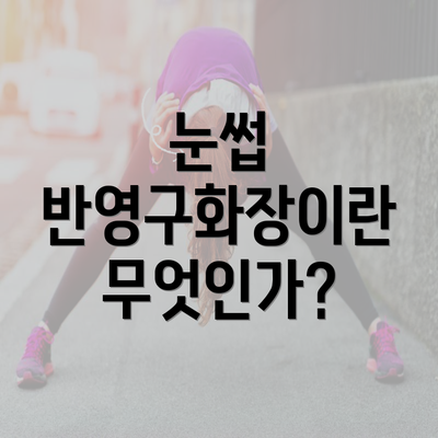 눈썹 반영구화장이란 무엇인가?