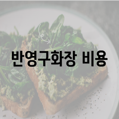 반영구화장 비용