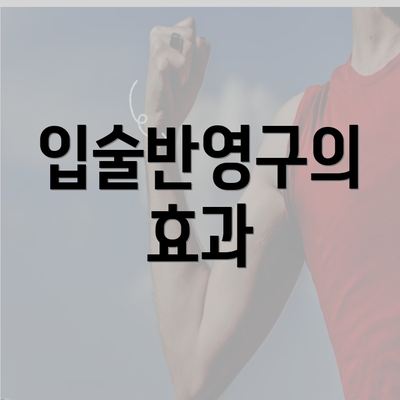 입술반영구의 효과